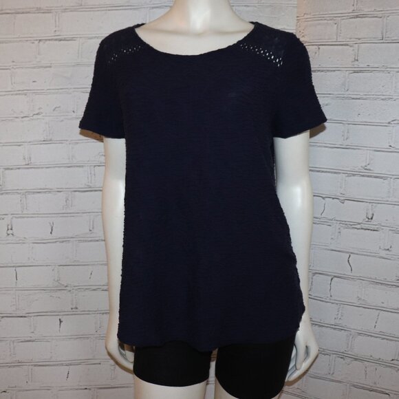 💙✨🧵 Kim Rogers Blouse · Navy Classic · Size L - Picture 1 of 6
